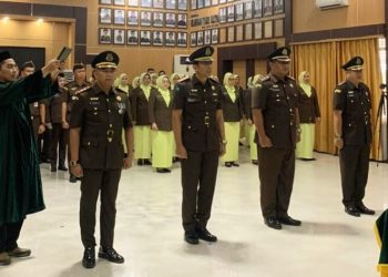 Gunawan Wisnu Resmi Dilantik Sebagai Kajari Buton