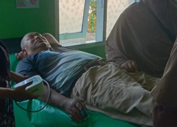 Kecelakaan Tunggal Sepeda Motor di Desa Kaungkeukea, Sepasang Suami Istri Luka-Luka