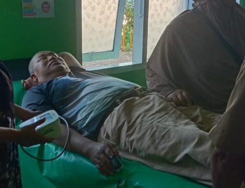 Kecelakaan Tunggal Sepeda Motor di Desa Kaungkeukea, Sepasang Suami Istri Luka-Luka