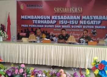 Polres Buton dan TNI Bersinergi Menjaga Kondusivitas Pilkada Buton 2024