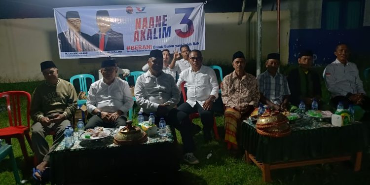 Paslon 03 H.Naane & H.Akalim Minta Dukungan Warga Desa Kaongkeongkea Untuk kejar Ketertinggalan