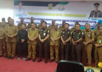 Pemkab Buton dan Kejari Jalin Kerja Sama untuk Penguatan Tata Kelola Pemerintahan