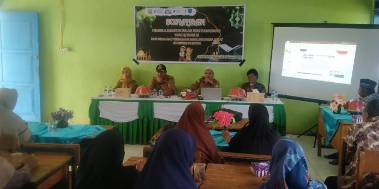 SD Negeri 94 Buton Gelar Sosialisasi Pembelajaran Ramadhan dan Gerakan 7 Kebiasaan Anak Hebat