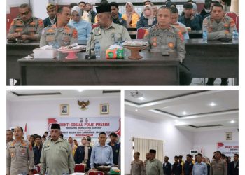 Polres Buton Gelar Baksos Polri Presisi, Bagikan 250 Paket Sembako untuk Masyarakat
