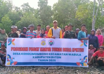 Warga Koholimombono Kompak Bersihkan Jalan Demi Dukung Wisata Mangrove dan Industri Lokal