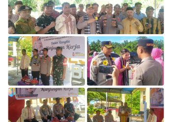 Kapolres Buton Lakukan Kunjungan Kerja ke Kecamatan Wabula: Tekankan Stabilitas dan Sinergi untuk Kemajuan Wilayah