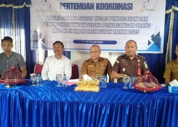 Koordinasi Lintas Sektor Cegah Perdagangan Orang di Buton: DP3A Tegaskan Komitmen Perlindungan Korban