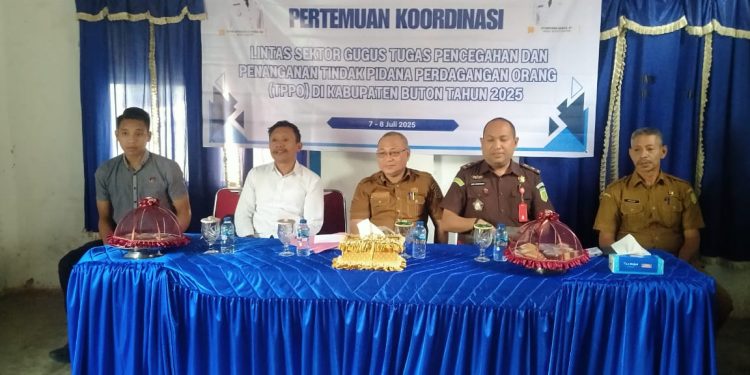 Koordinasi Lintas Sektor Cegah Perdagangan Orang di Buton: DP3A Tegaskan Komitmen Perlindungan Korban