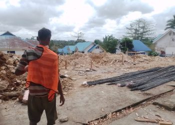 Pembangunan Pustu di Desa Waja Jaya, Lasalimu Selatan, Buton: Pekerjaan Sudah Dimulai, Namun Papan Proyek Belum Terpasang dan Informasi Anggaran Masih Belum Jelas