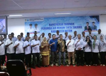 Rapat Kerja Perumda Tirta Takawa, Pemkab Buton Tekankan Pentingnya Air Bersih bagi Masyarakat