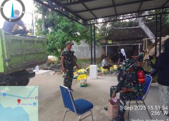 Kodim 1413 Buton, Bulog, dan Badan Pangan Nasional Salurkan 6 Ton Beras SPHP Lewat Gerakan Pangan Murah di Kecamatan Siotapina