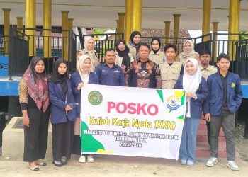 12 Mahasiswa Universitas Muhammadiyah Buton Mulai KKN di Desa Kondowa